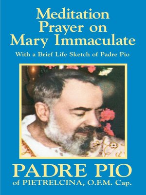 cover image of Meditation Prayer on Mary Immaculate